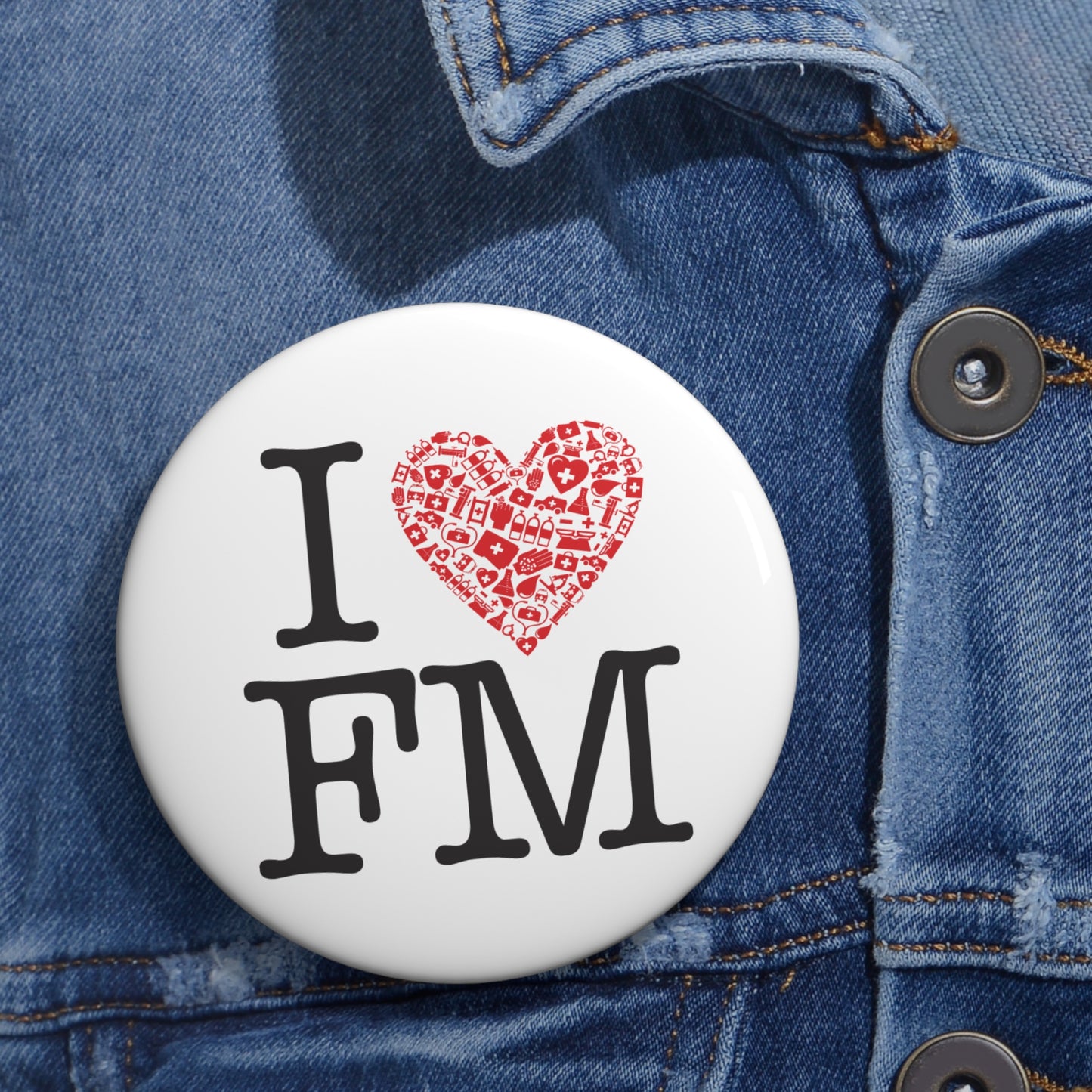 I Heart FM Button