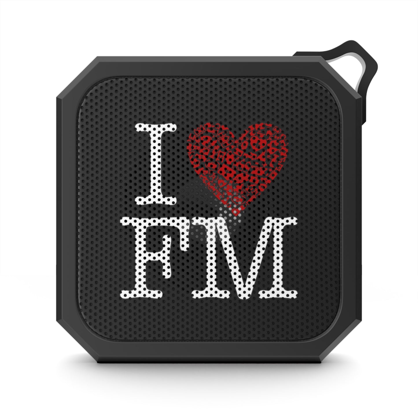 Portable Outdoor Bluetooth Speaker, I Heart FM