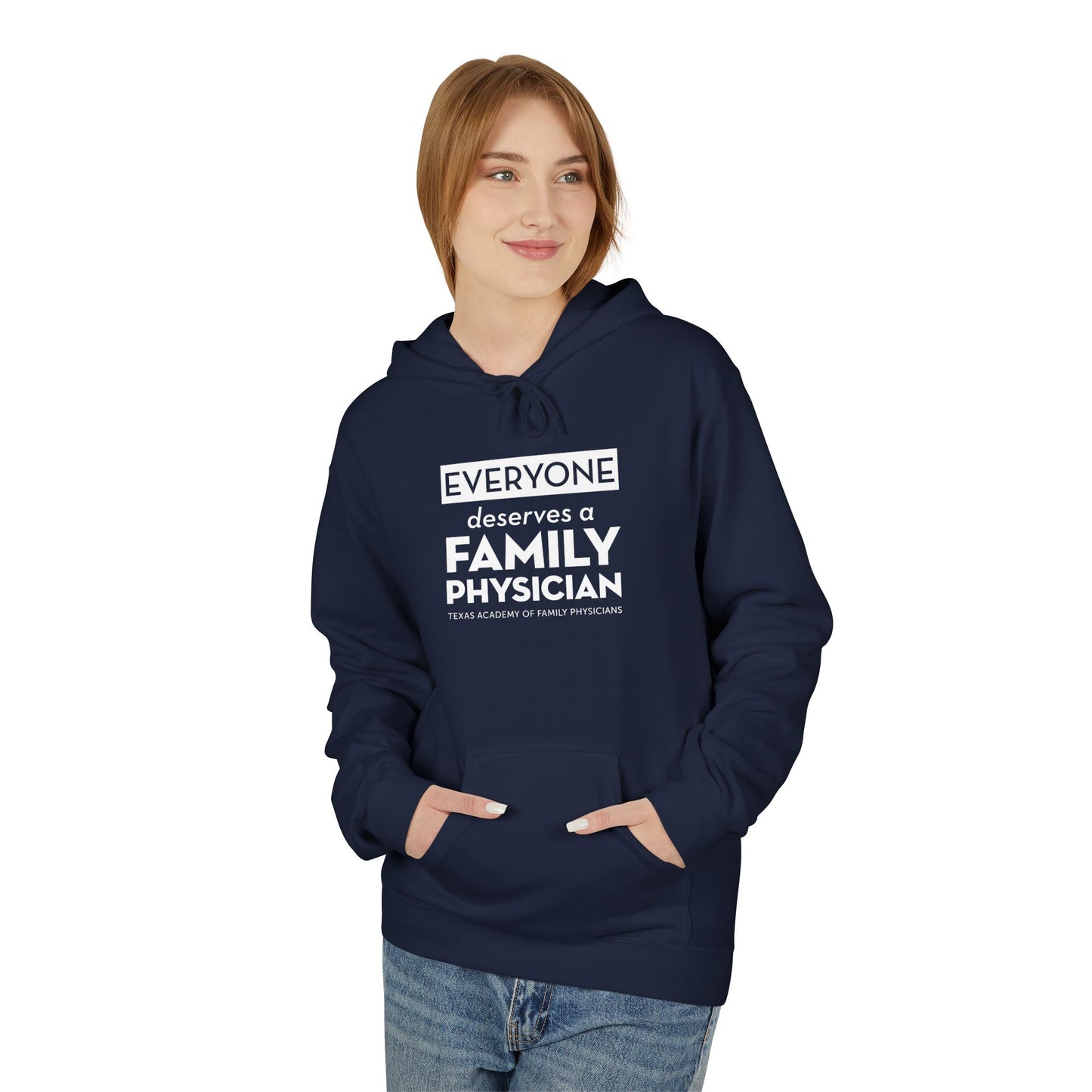 Unisex Midweight Fleece Sweatshirt, Everyone Deserves a Family Physician