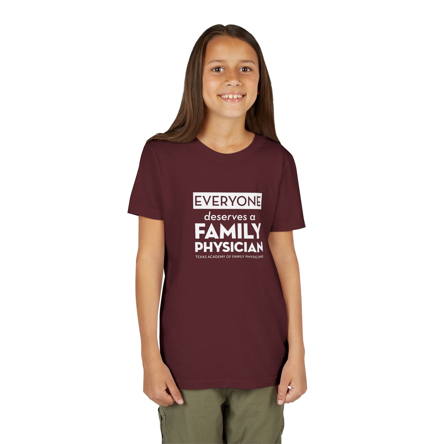 Youth Tee, Everyone Deserves a Family Physician