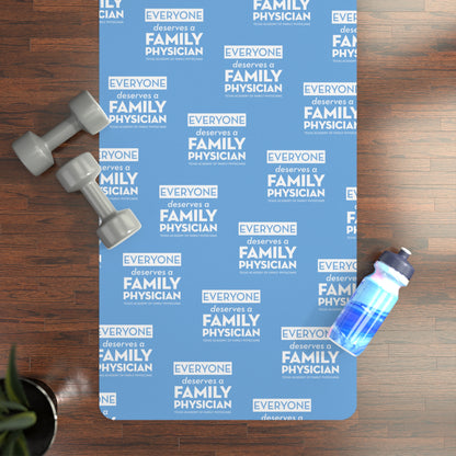 Eco-friendly Rubber Mat for Yoga and Fitness, Everyone Deserves a Family Physician