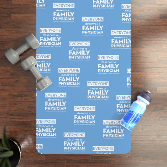 Eco-friendly Rubber Mat for Yoga and Fitness, Everyone Deserves a Family Physician