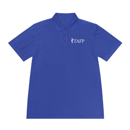 TAFP Logo Embroidered Unisex Performance Polo Shirt
