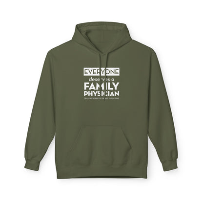 Unisex Midweight Fleece Sweatshirt, Everyone Deserves a Family Physician