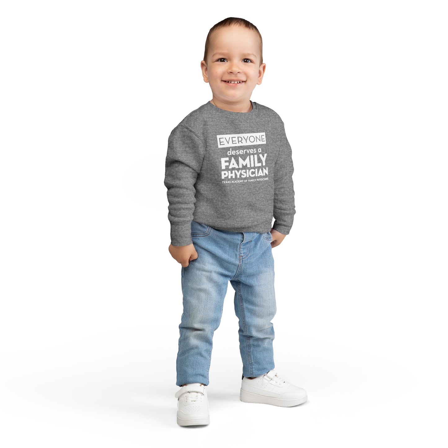 Toddler Sweatshirt, Everyone Deserves a Family Physician