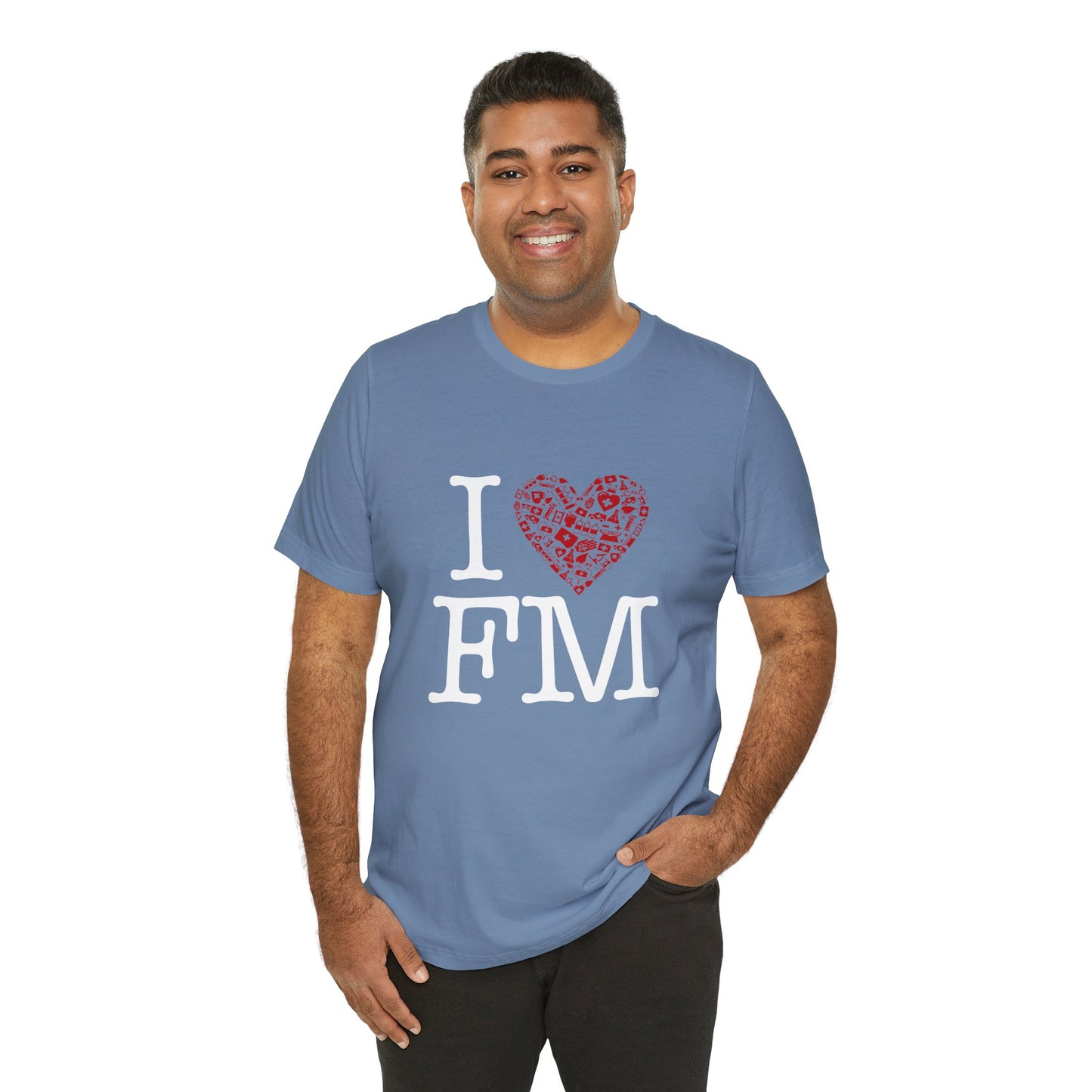 I Heart FM Unisex Jersey Short Sleeve Tee