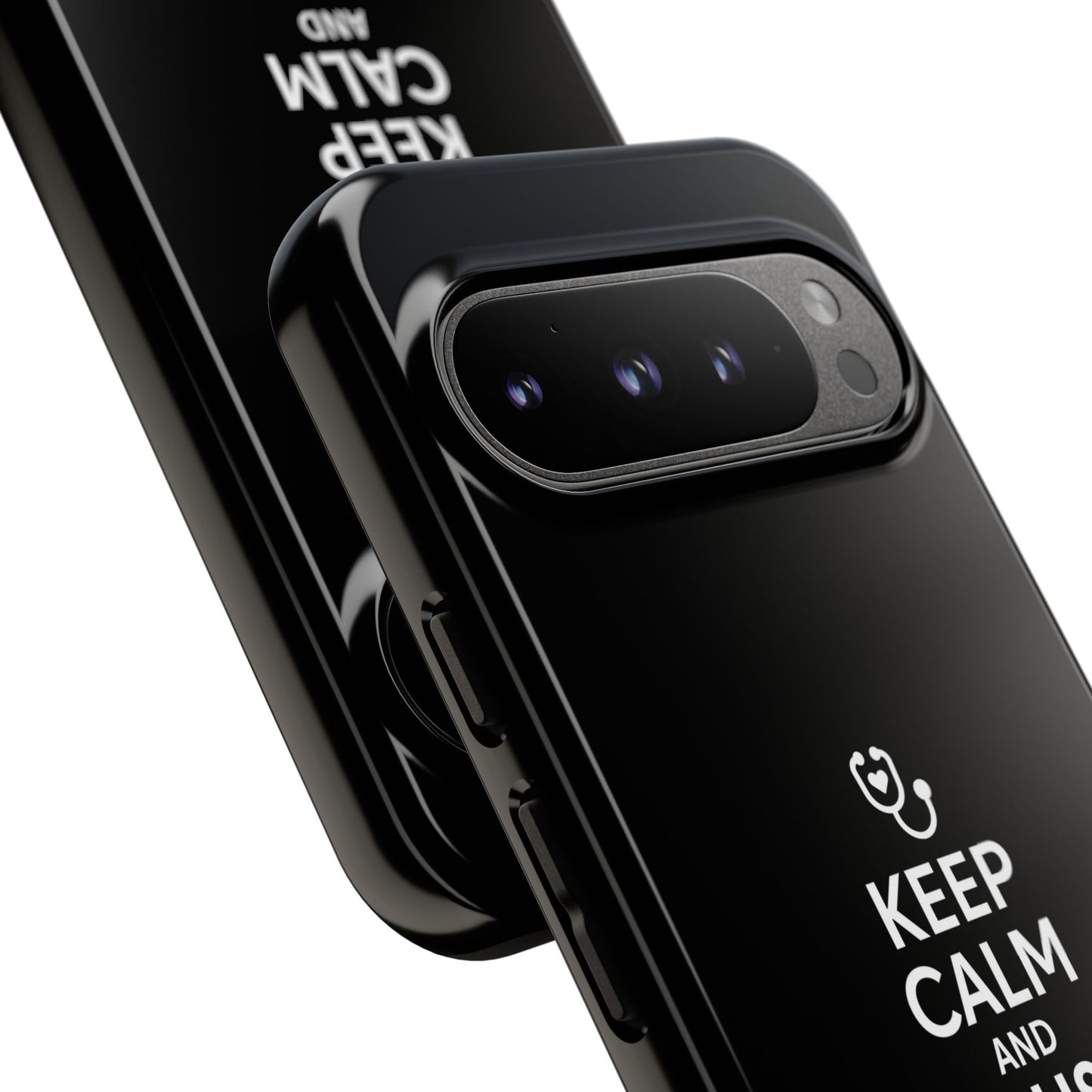 "Keep Calm & Trust Your Family Doc" Phone Case for iPhone, Google Pixel, or Samsung Galaxy