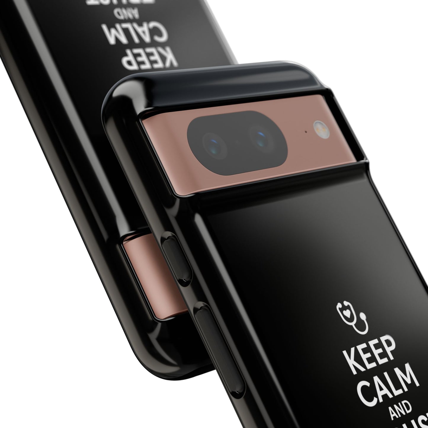 "Keep Calm & Trust Your Family Doc" Phone Case for iPhone, Google Pixel, or Samsung Galaxy