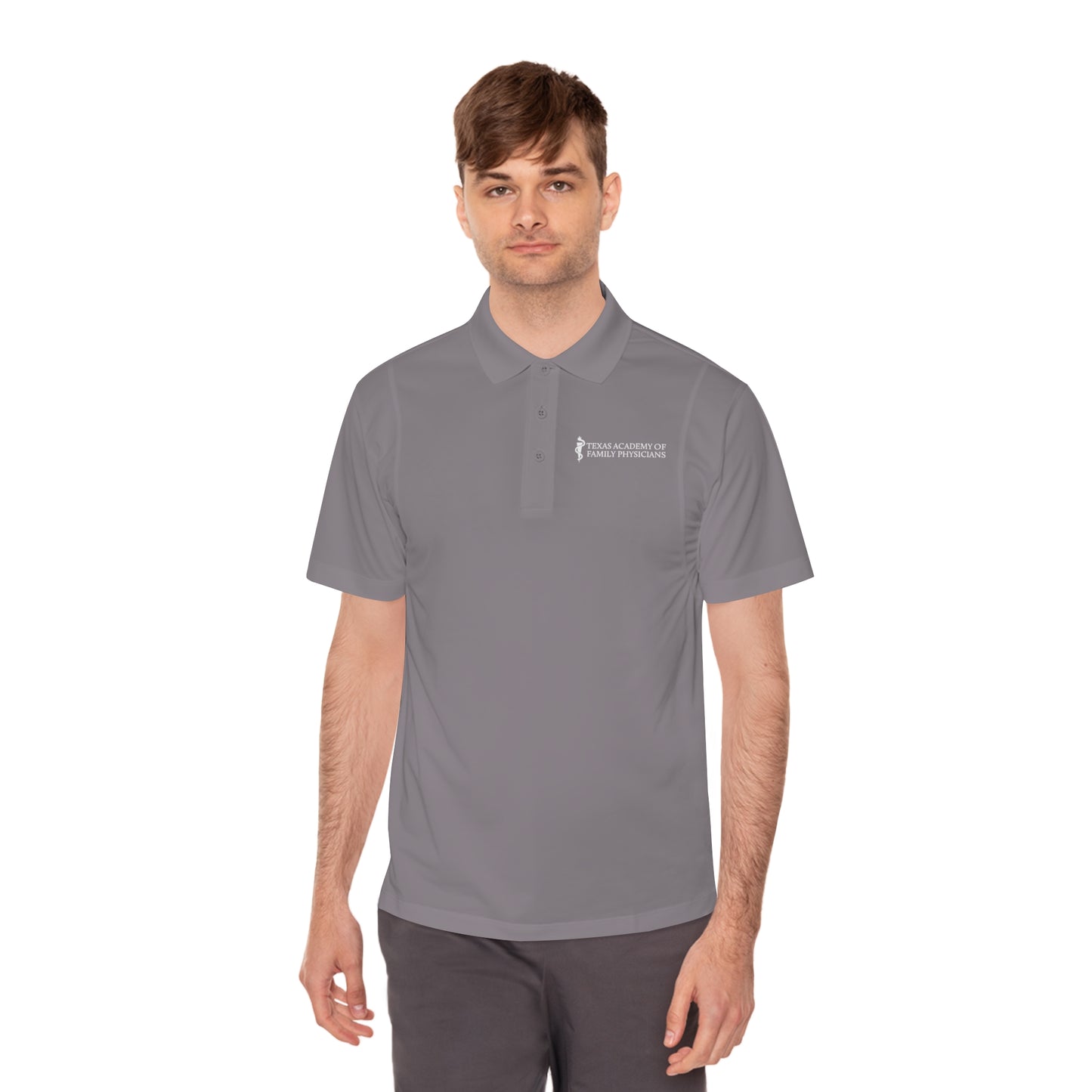 Texas Academy of Family Physicians Logo Embroidered Performance Polo Shirt