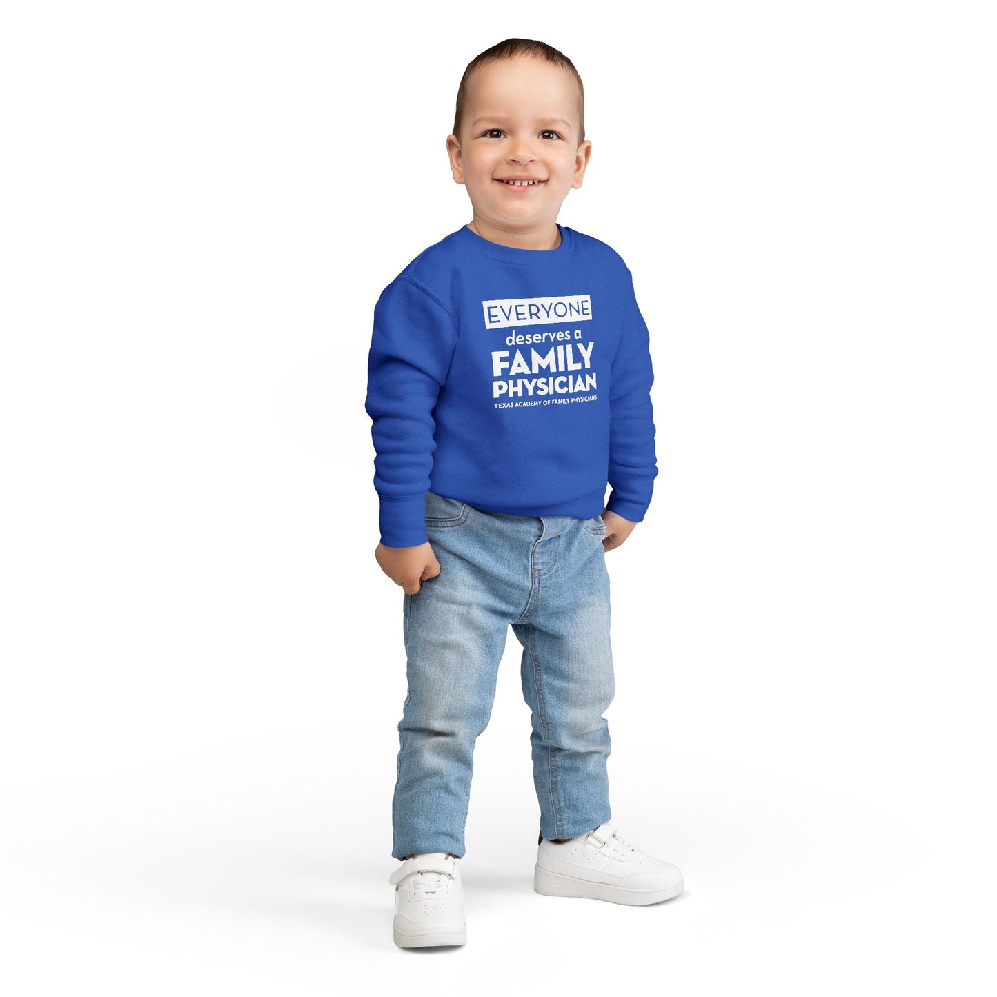 Toddler Sweatshirt, Everyone Deserves a Family Physician