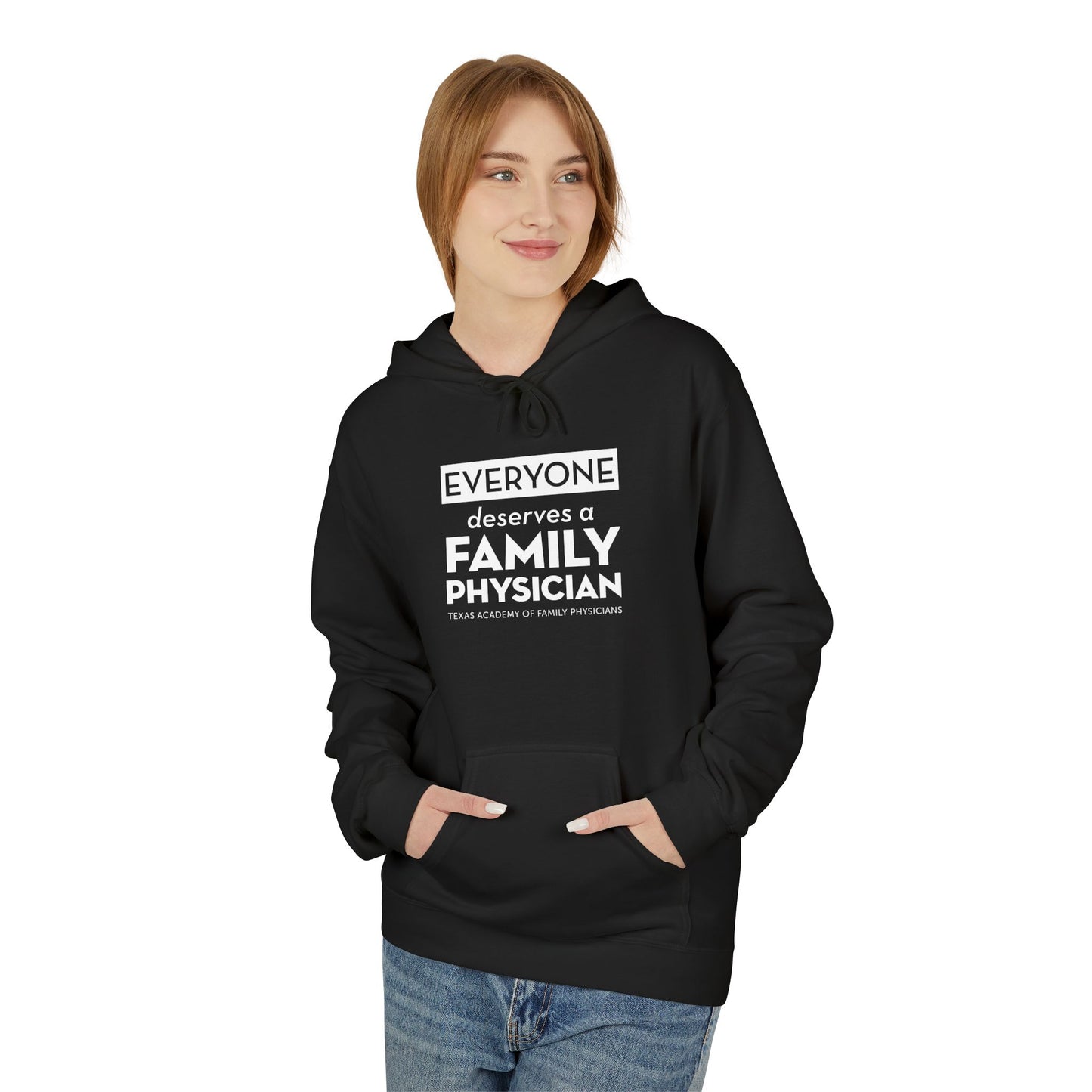 Unisex Midweight Fleece Sweatshirt, Everyone Deserves a Family Physician