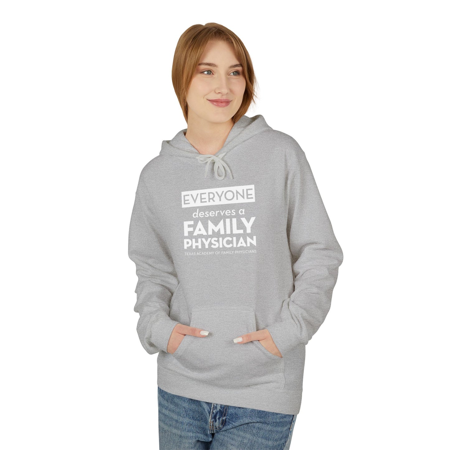 Unisex Midweight Fleece Sweatshirt, Everyone Deserves a Family Physician