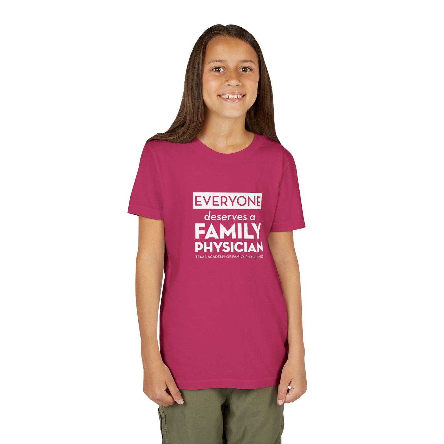 Youth Tee, Everyone Deserves a Family Physician