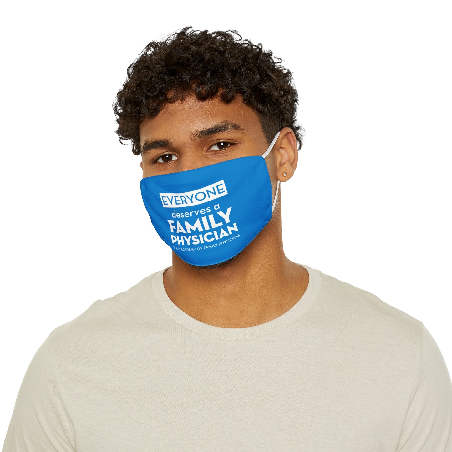 Everyone Deserves a Family Physician face mask