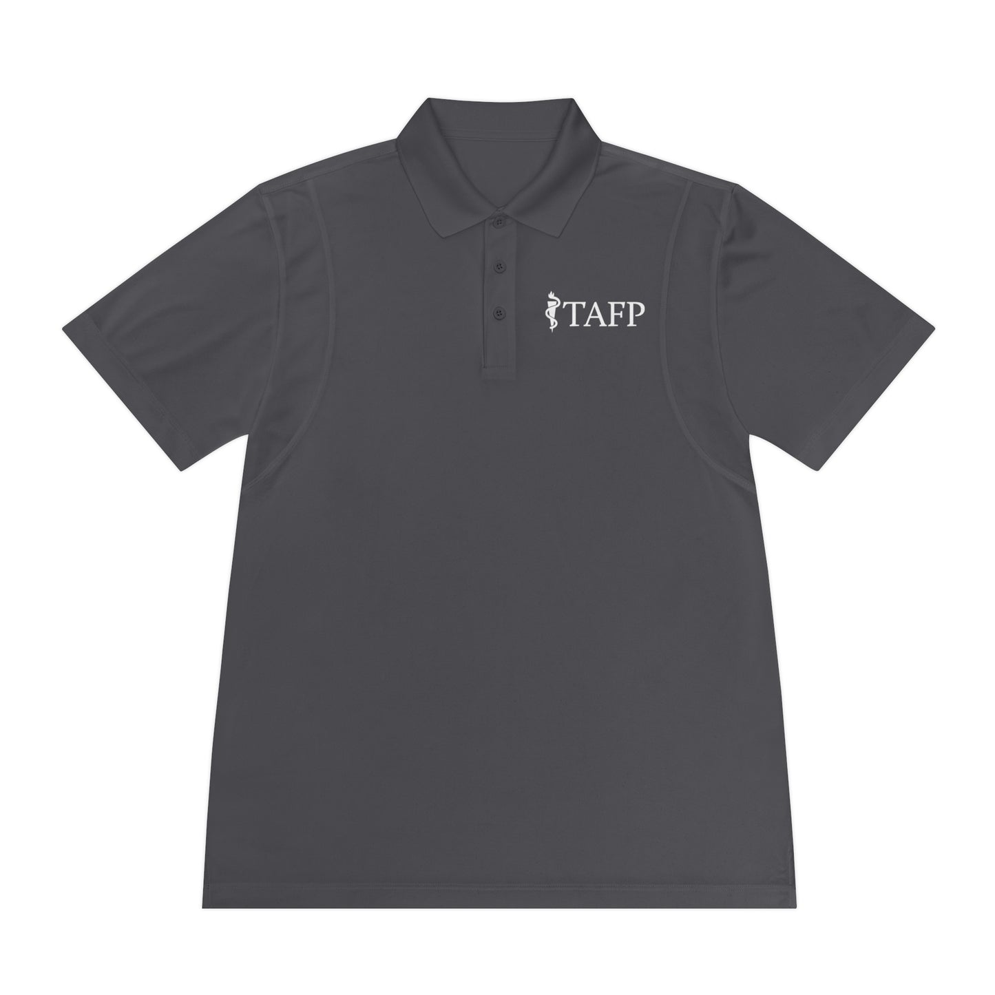 TAFP Logo Embroidered Unisex Performance Polo Shirt