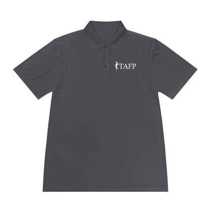 TAFP Logo Embroidered Unisex Performance Polo Shirt