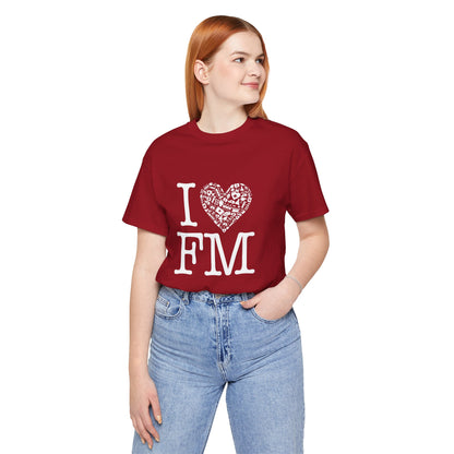 I Heart FM Unisex Jersey Short Sleeve Tee