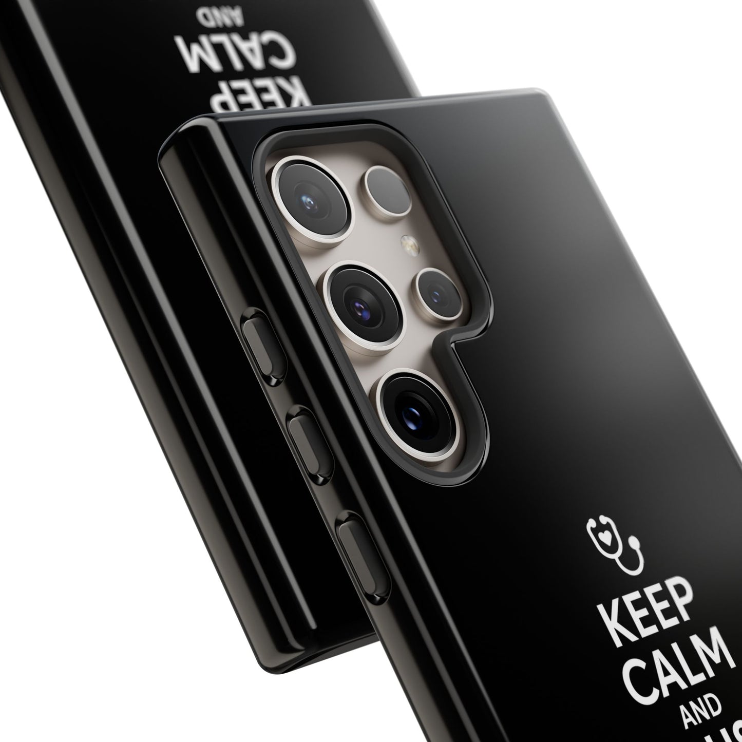 "Keep Calm & Trust Your Family Doc" Phone Case for iPhone, Google Pixel, or Samsung Galaxy