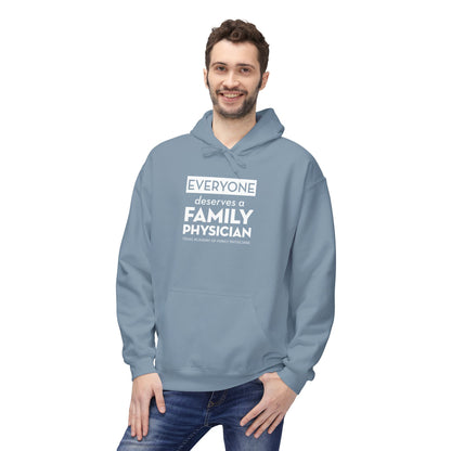 Unisex Midweight Fleece Sweatshirt, Everyone Deserves a Family Physician