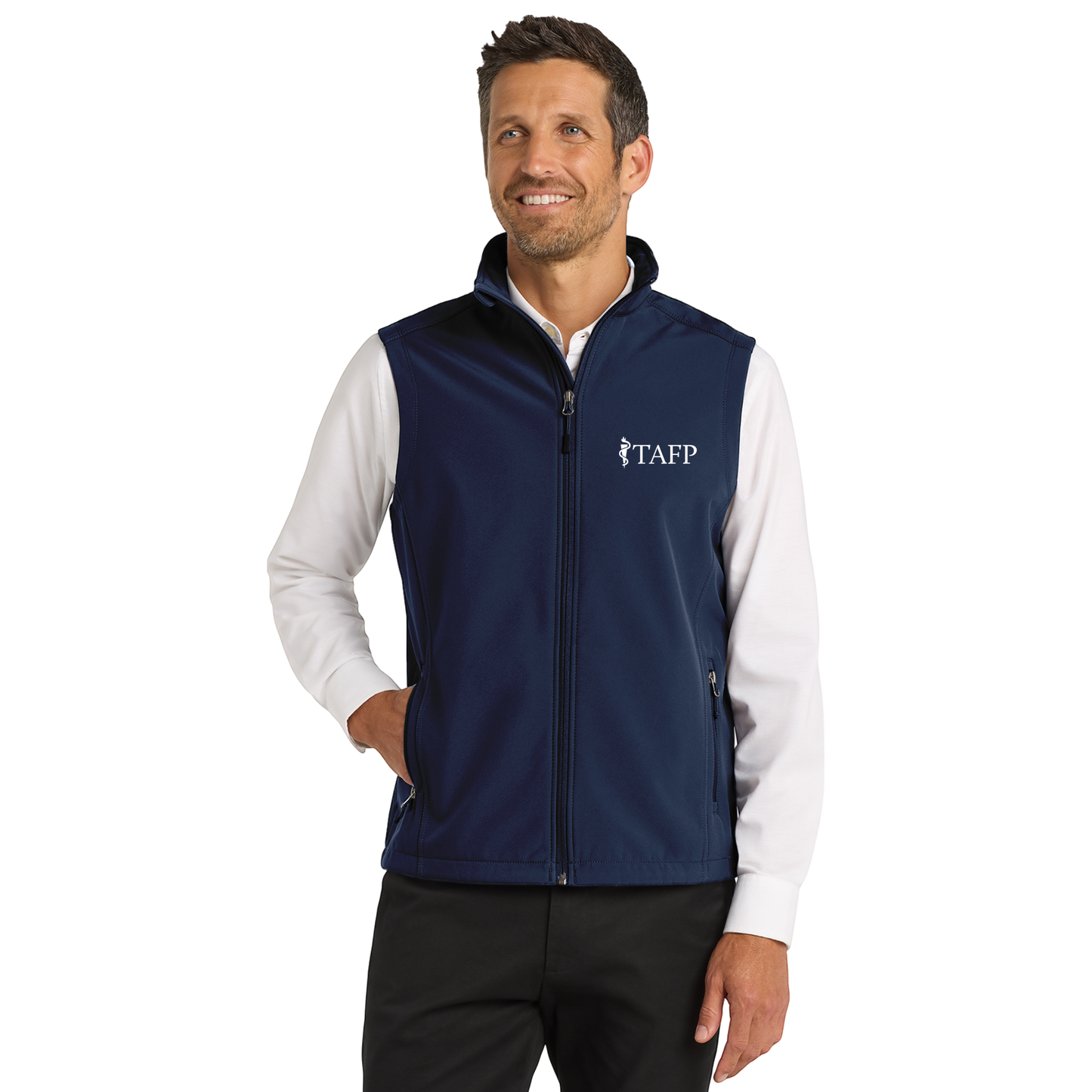 TAFP Embroidered Soft Shell Vest