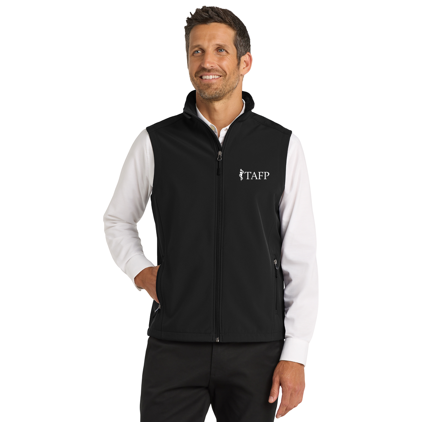 TAFP Embroidered Soft Shell Vest