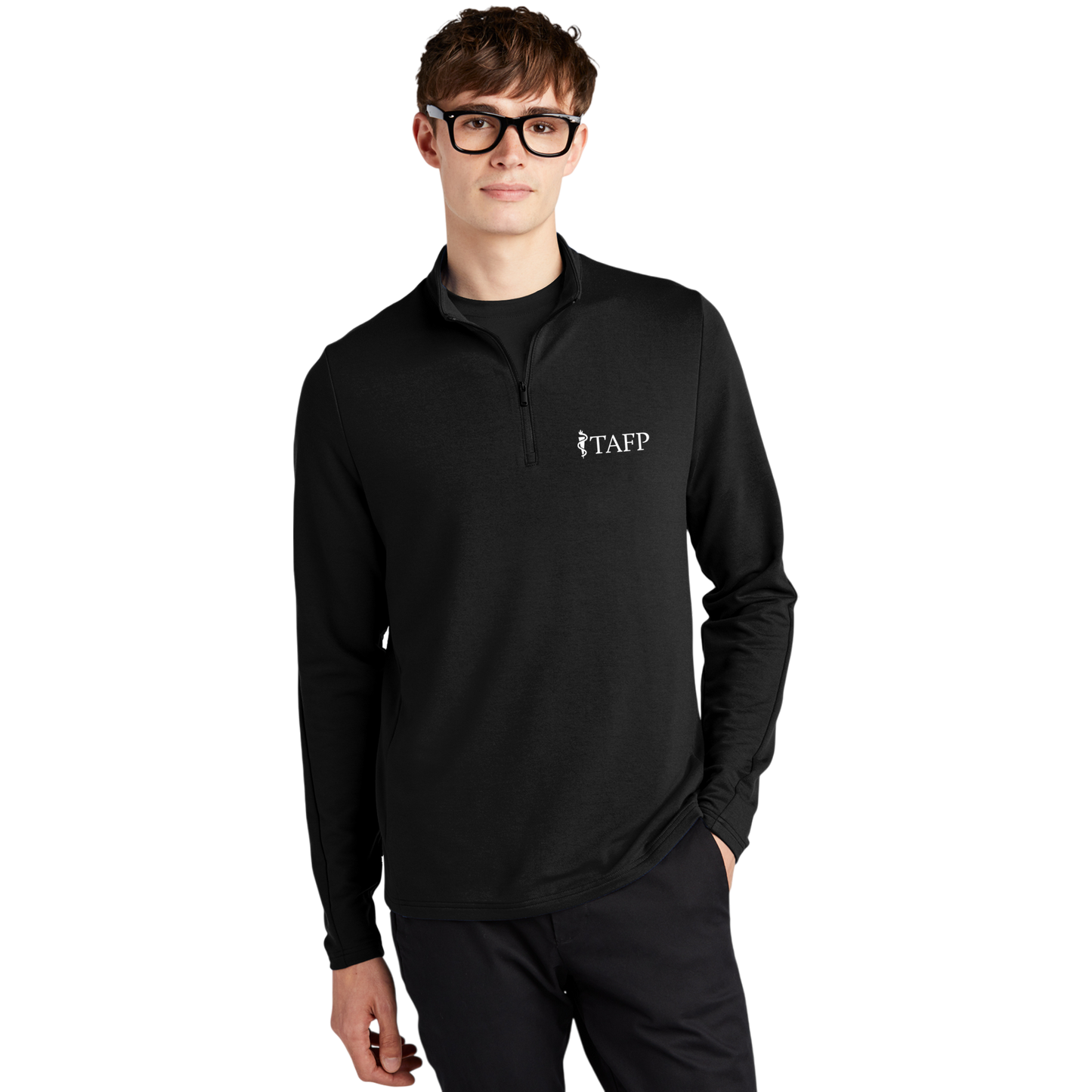 TAFP Embroidered Unisex Quarter-Zip Pullover
