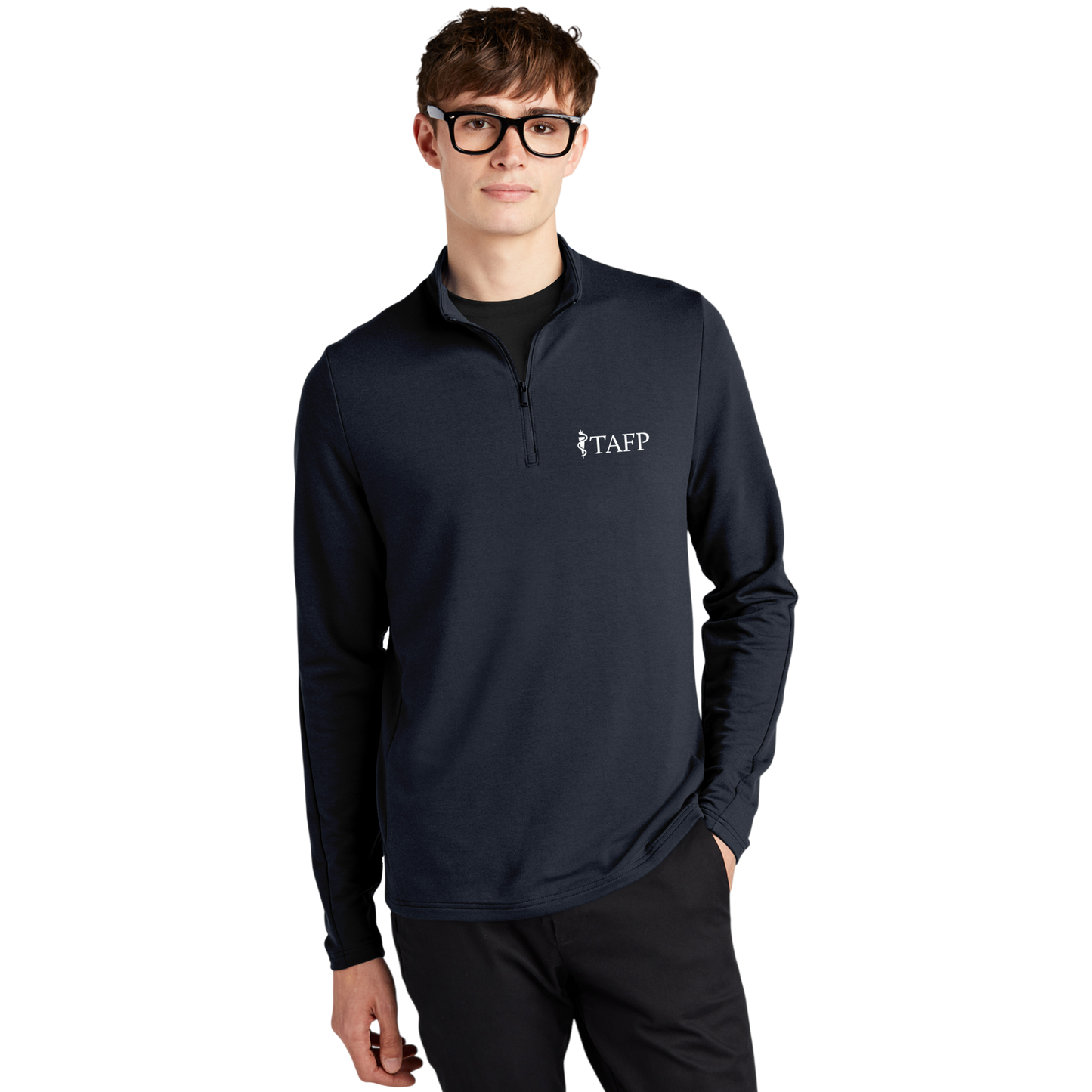 TAFP Embroidered Unisex Quarter-Zip Pullover