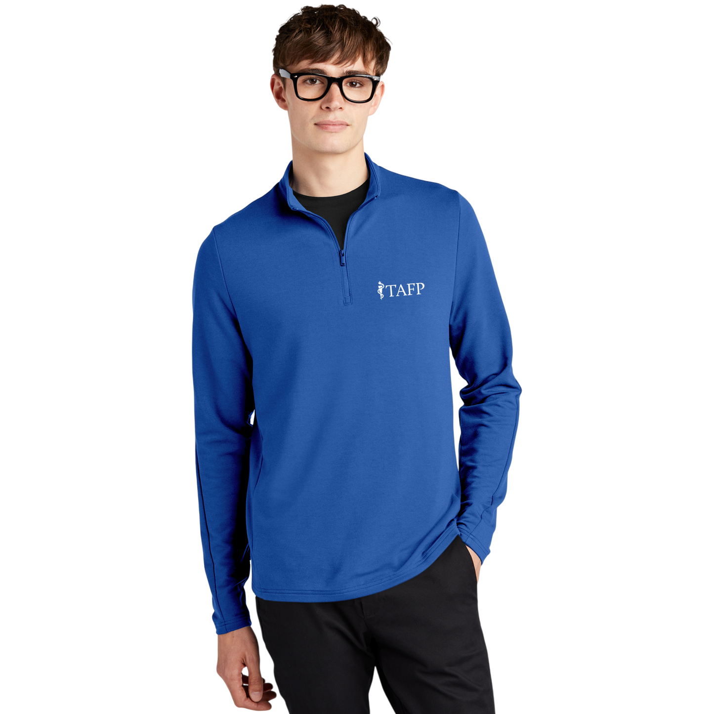 TAFP Embroidered Unisex Quarter-Zip Pullover