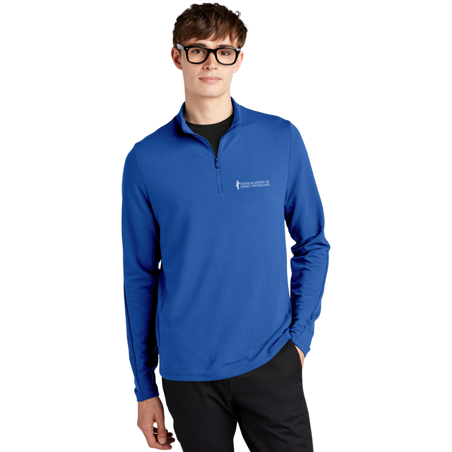 Texas Academy of Family Physicians Embroidered Unisex Quarter-Zip Pullover