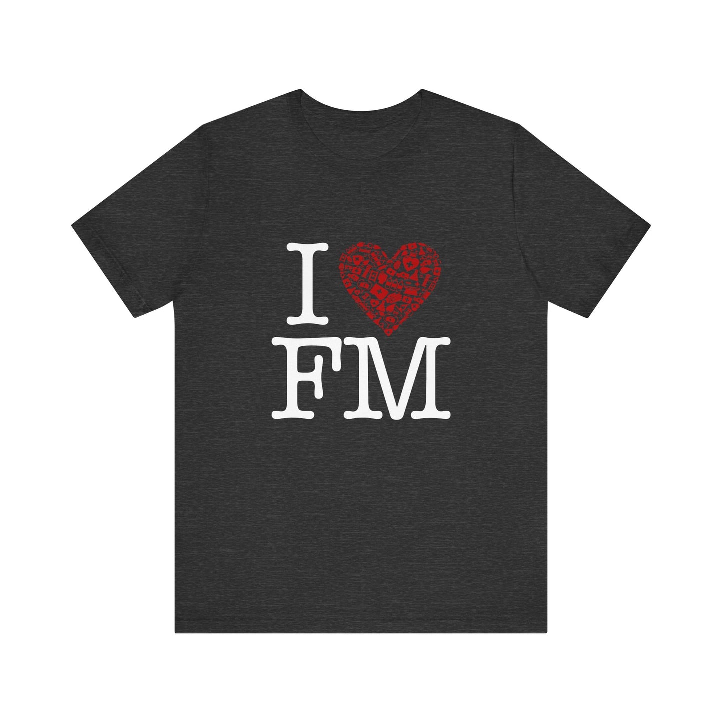 I Heart FM Unisex Jersey Short Sleeve Tee