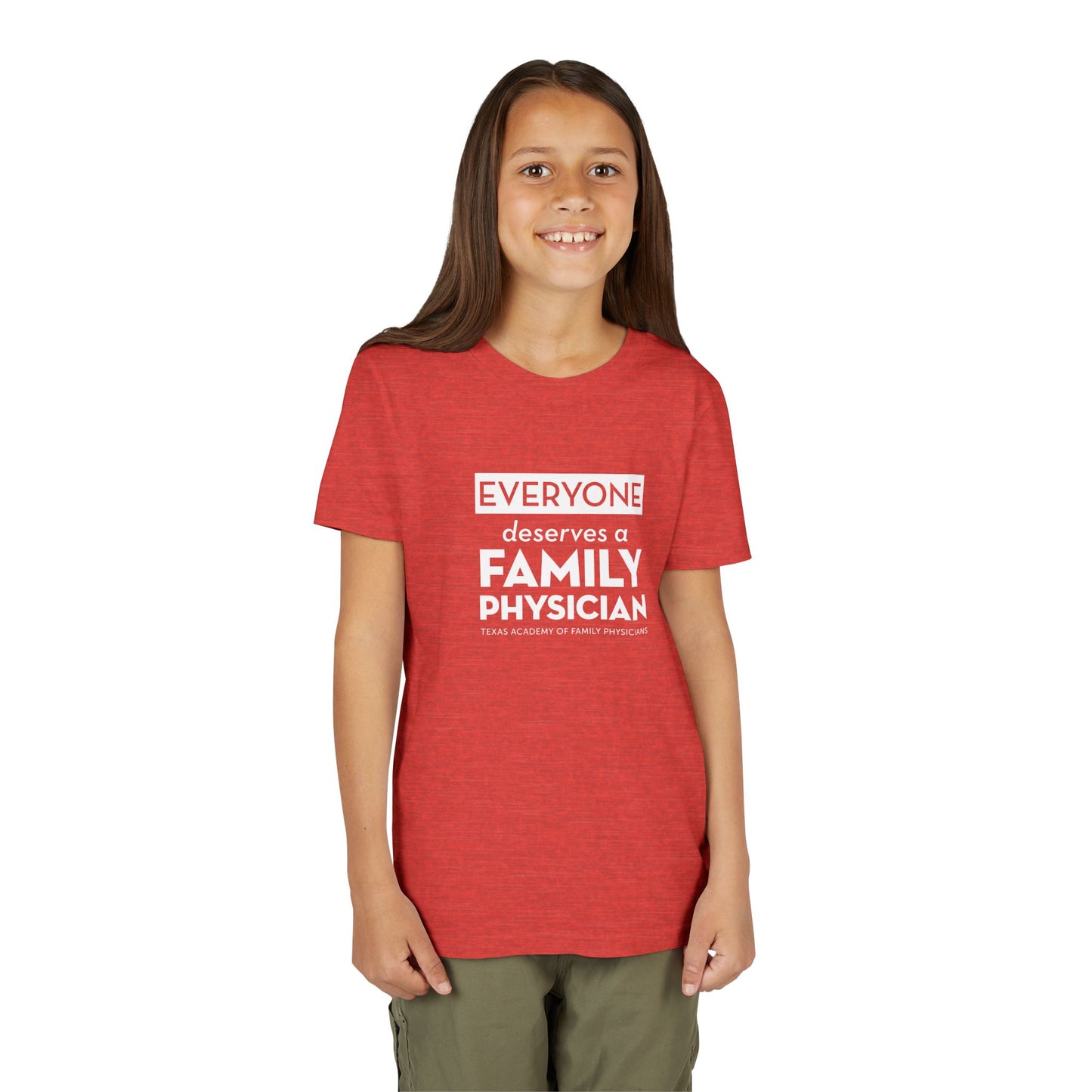 Youth Tee, Everyone Deserves a Family Physician