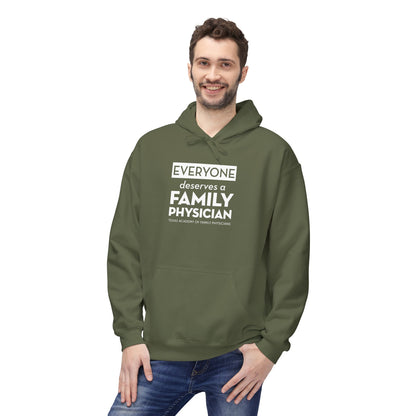 Unisex Midweight Fleece Sweatshirt, Everyone Deserves a Family Physician
