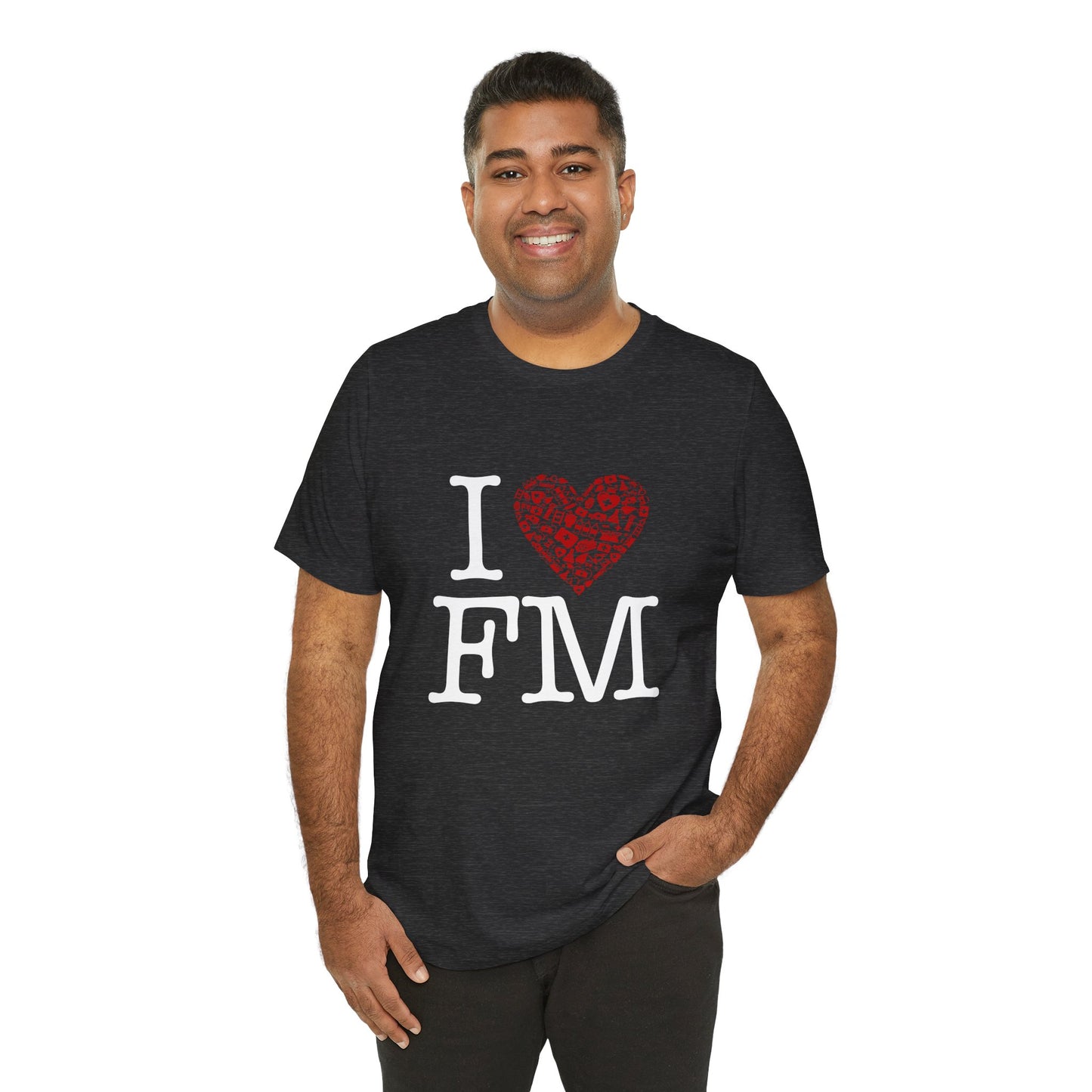 I Heart FM Unisex Jersey Short Sleeve Tee