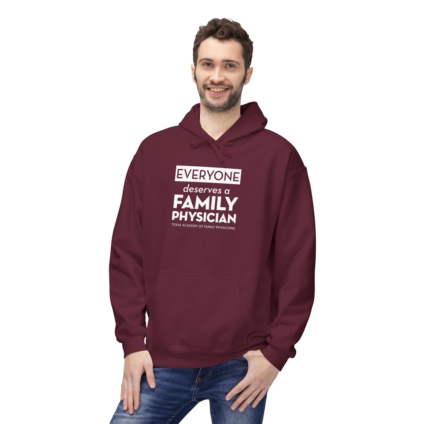 Unisex Midweight Fleece Sweatshirt, Everyone Deserves a Family Physician