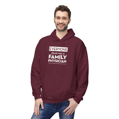 Unisex Midweight Fleece Sweatshirt, Everyone Deserves a Family Physician