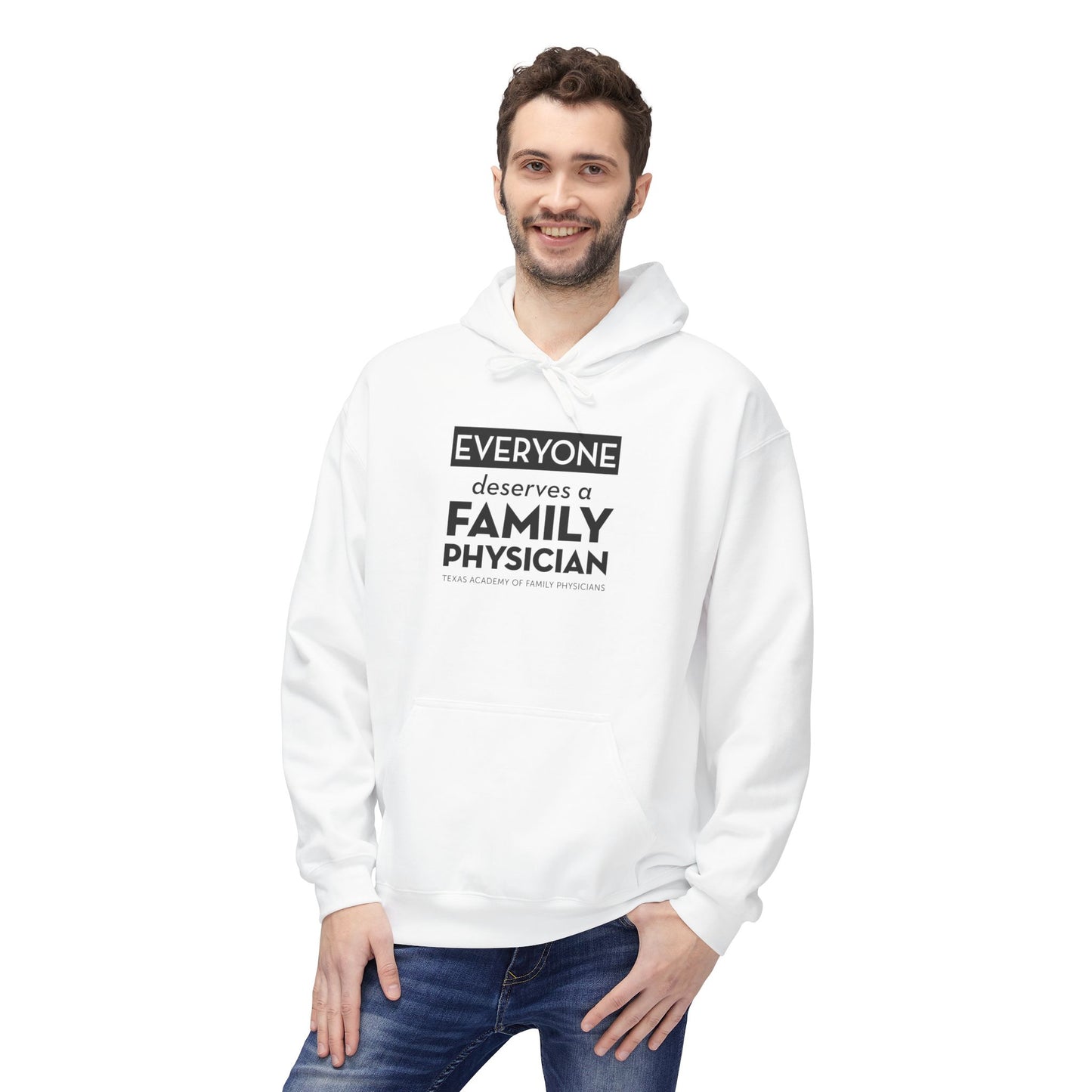 Unisex Midweight Fleece Sweatshirt, Everyone Deserves a Family Physician