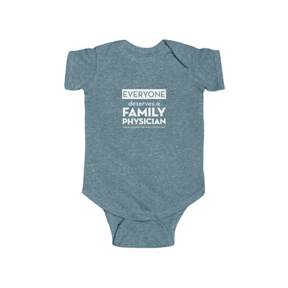 Infant Bodysuit, Everyone Deserves a Family Physician