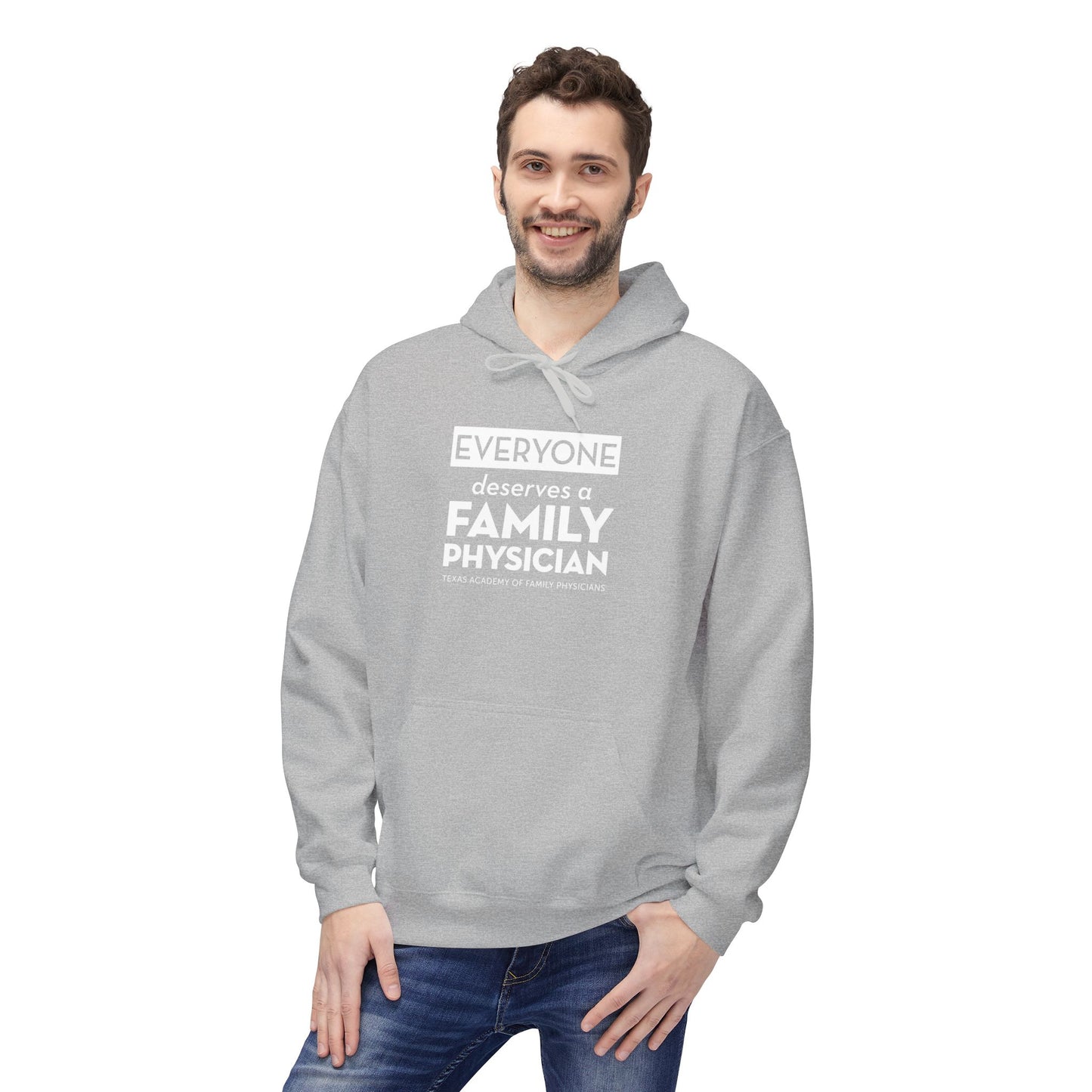 Unisex Midweight Fleece Sweatshirt, Everyone Deserves a Family Physician