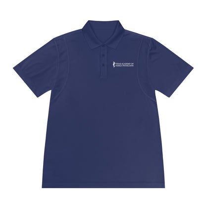 Texas Academy of Family Physicians Logo Embroidered Performance Polo Shirt