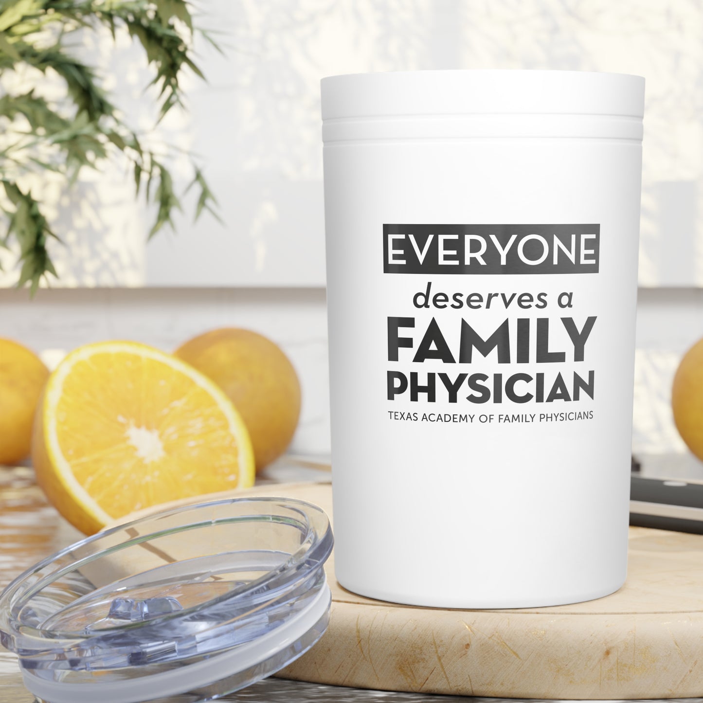 11oz Insulated Tumbler, Everyone Deserves a Family Physician