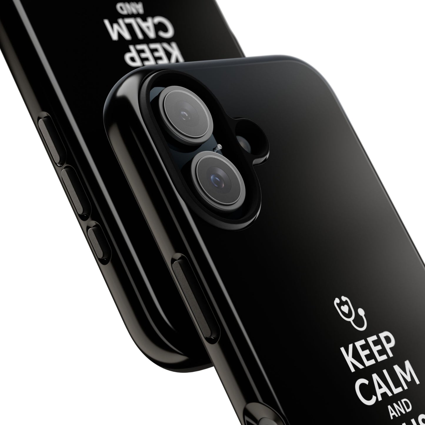 "Keep Calm & Trust Your Family Doc" Phone Case for iPhone, Google Pixel, or Samsung Galaxy