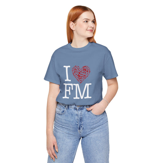 I Heart FM Unisex Jersey Short Sleeve Tee