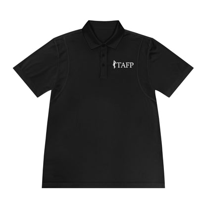 TAFP Logo Embroidered Unisex Performance Polo Shirt
