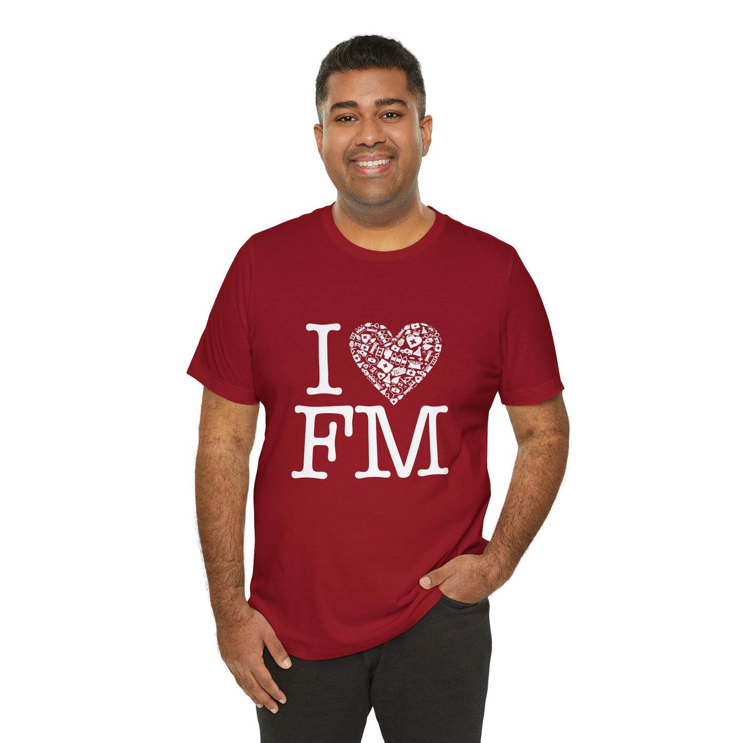 I Heart FM Unisex Jersey Short Sleeve Tee