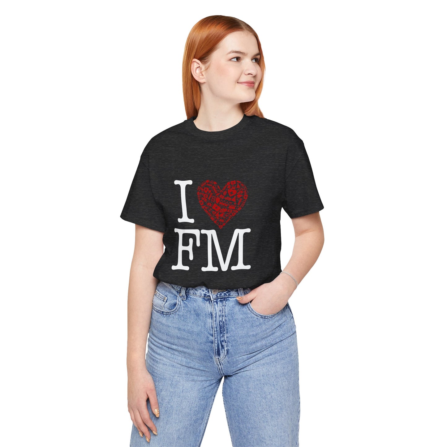 I Heart FM Unisex Jersey Short Sleeve Tee