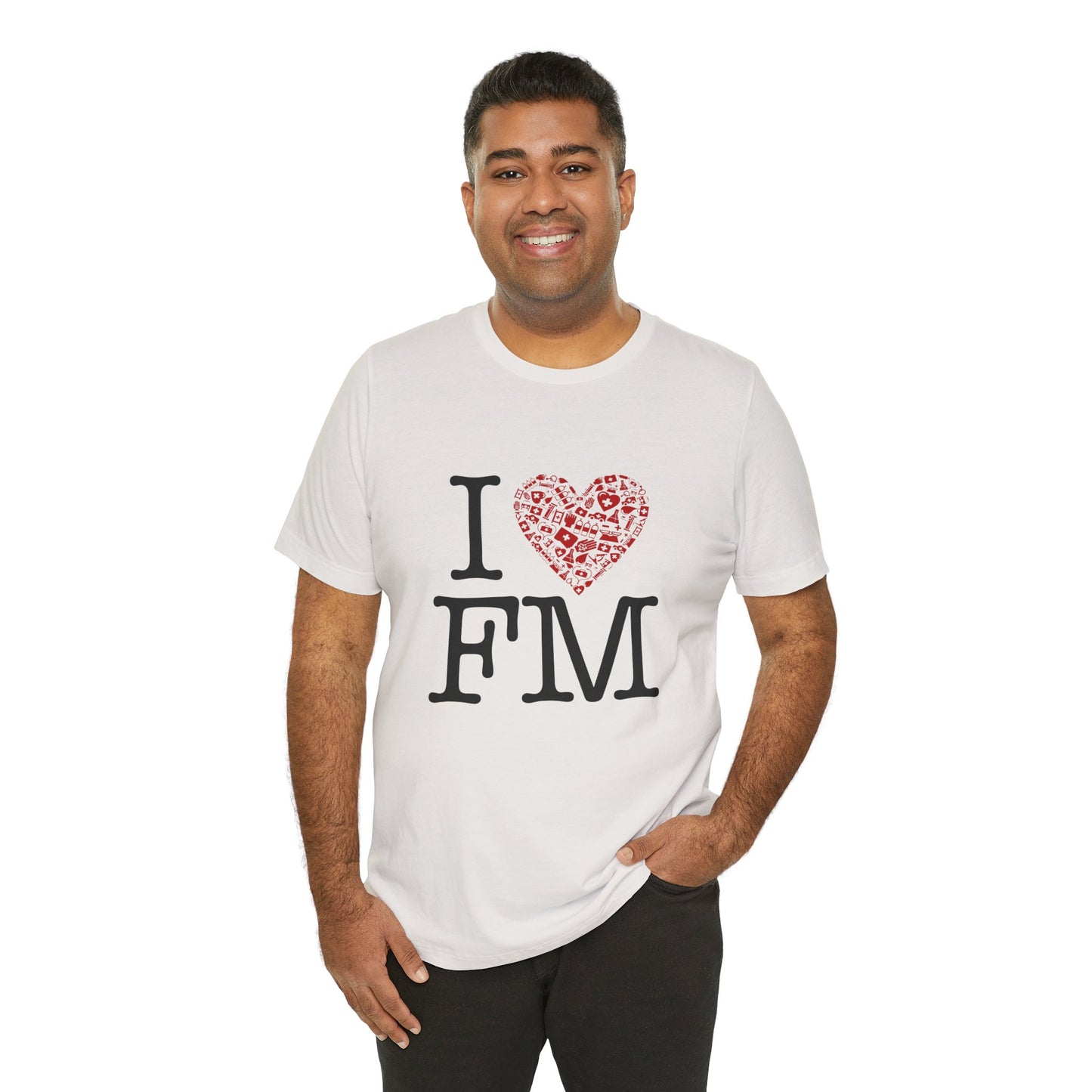 I Heart FM Unisex Jersey Short Sleeve Tee