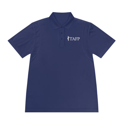 TAFP Logo Embroidered Unisex Performance Polo Shirt