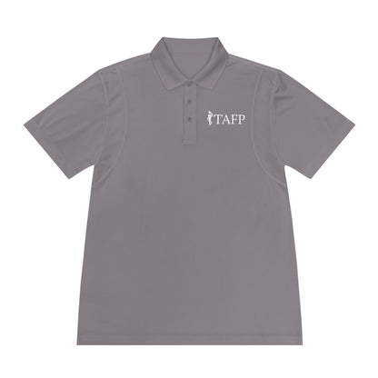 TAFP Logo Embroidered Unisex Performance Polo Shirt