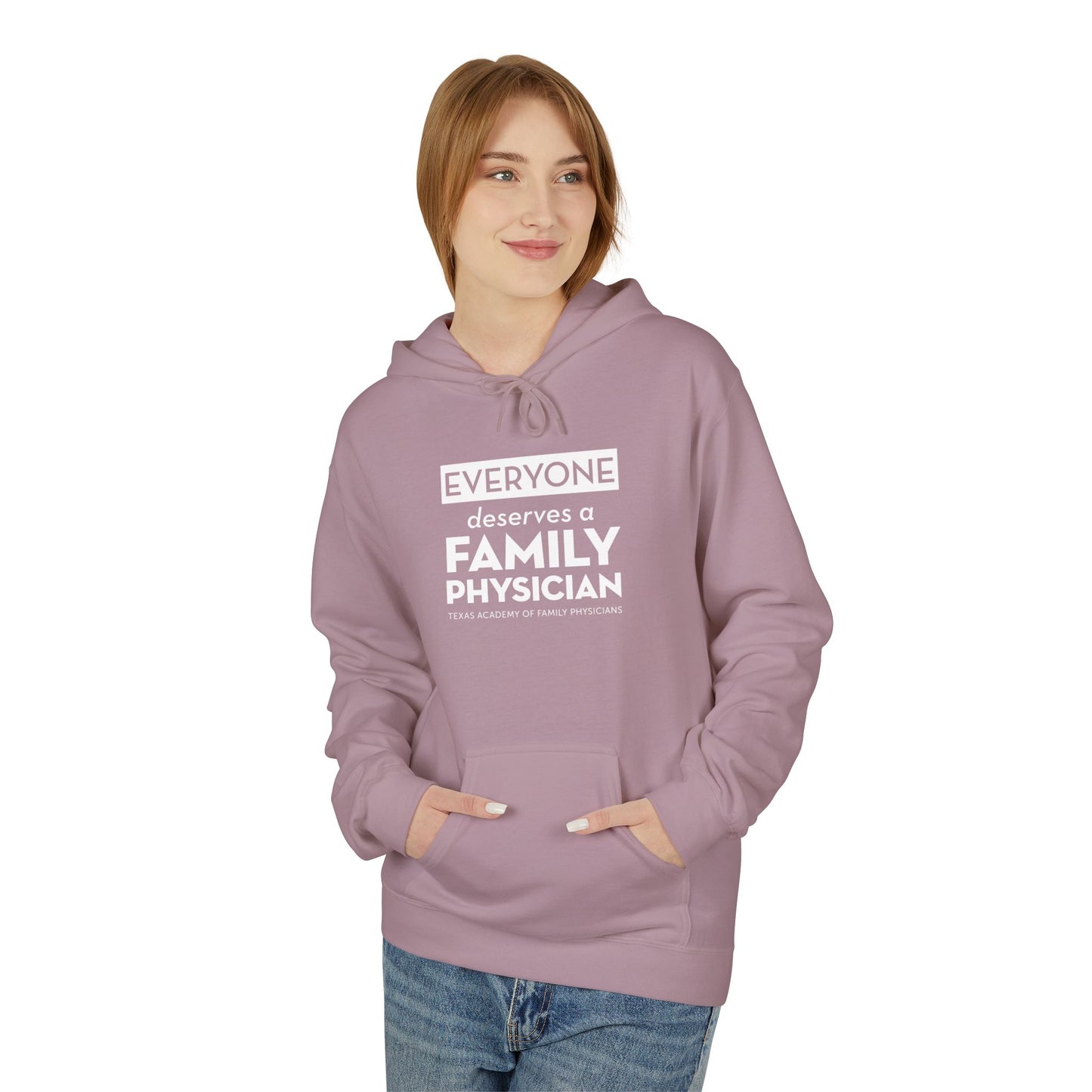 Unisex Midweight Fleece Sweatshirt, Everyone Deserves a Family Physician